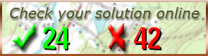 Check your solution at Geocheck.org