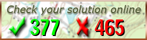 Zkontrolujte Vaše řešení