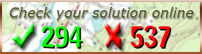 Zkontrolujte Vaše řešení