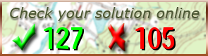 Vérifier votre solution / Check your solution / Überprüfen Sie Ihre Lösung / Verifique su respuesta