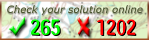 Prüfe Deine Lösung