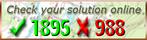 Check your solution / Überprüfe deine Lösung