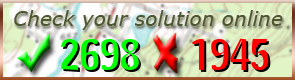 Zkontrolujte Vaše řešení