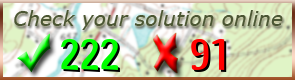 Zkontrolujte Vaše řešení