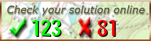 Prüfe Deine Lösung