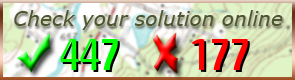 Zkontrolujte Vaše řešení