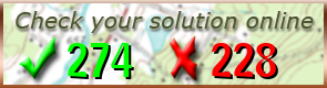 Zkontrolujte Vaše řešení