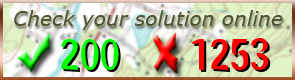 Prüfe Deine Lösung