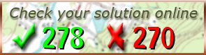 Zkontrolujte Vaše řešení