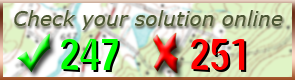 Zkontrolujte Vaše řešení