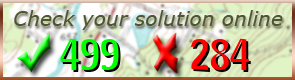 Prüfe Deine Lösung